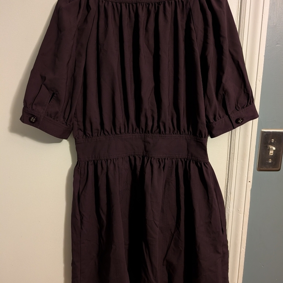 Catherine Malandrino Deep Purple Dress Size 10 - Picture 4 of 6
